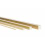 messing ms58 firkantet 4x4 mm – 20x20 mm massivt materiale '2.0401