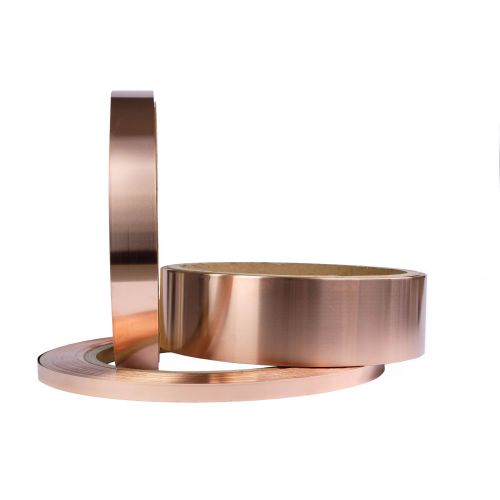 Kobbertape 0,05-0,4mm bredde 20mm-200mm tape kobberplade 0,1 meter til 100 meter Evek GmbH - 1