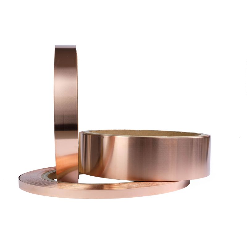 Kobbertape 0,05-0,4mm bredde 20mm-200mm tape kobberplade 0,1 meter til 100 meter Evek GmbH - 1