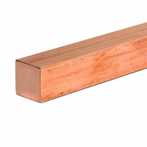Kobber firkantet 6x6-40x40mm kobber firkantet stang 2.0065 firkantet stang Cu-ETP Evek GmbH - 1