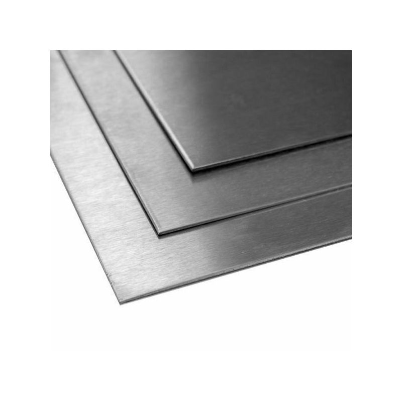 Titanium plade grade 5 5 mm plade 3.7165 Titanium plade skåret 100 mm til 2000 mm