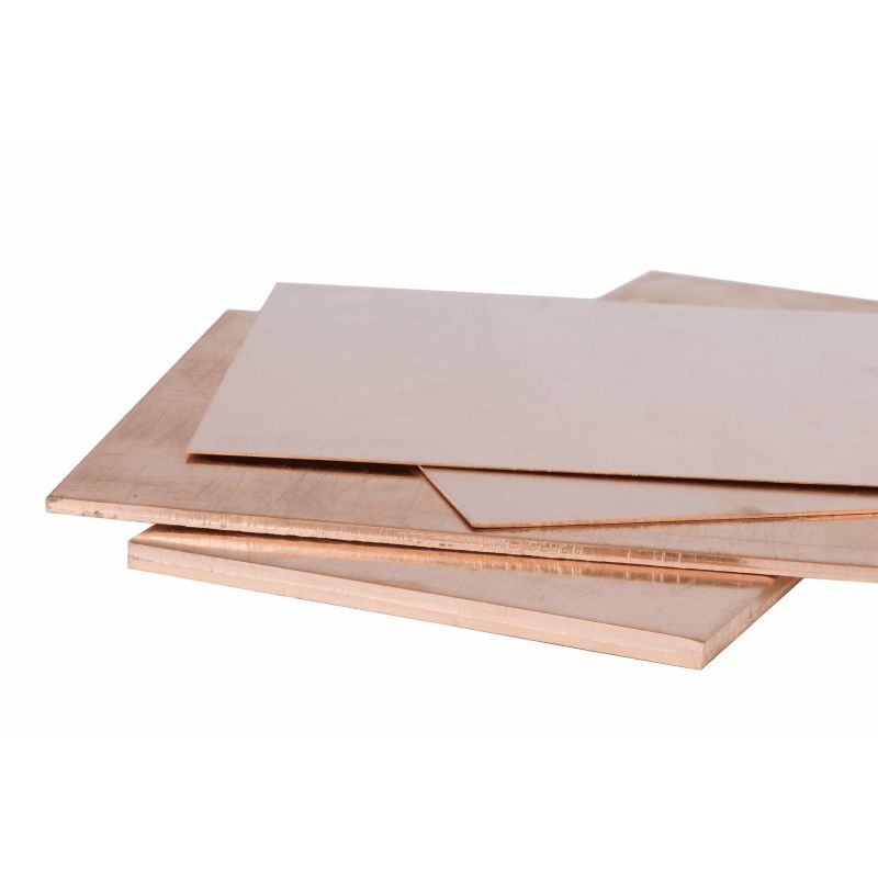 Kobberplade 10-20mm CW004A (Cu-ETP - 2.0065) Plader Metalplade skåret til efter behov 100x100mm muligt