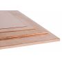 Kobberplade 10-20mm CW004A (Cu-ETP - 2.0065) Plader Metalplade skåret til efter behov 100x100mm muligt