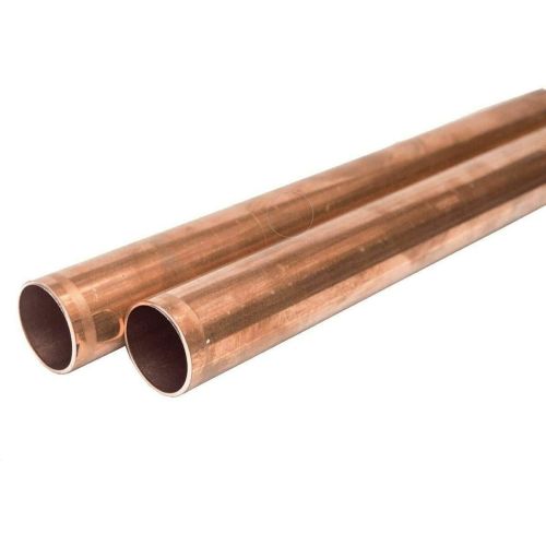 Kobberrør 3x0.5mm-54x1.5mm stang 2.0090 Aisi C11000 opvarmning drikkevand 0,1-2 meter