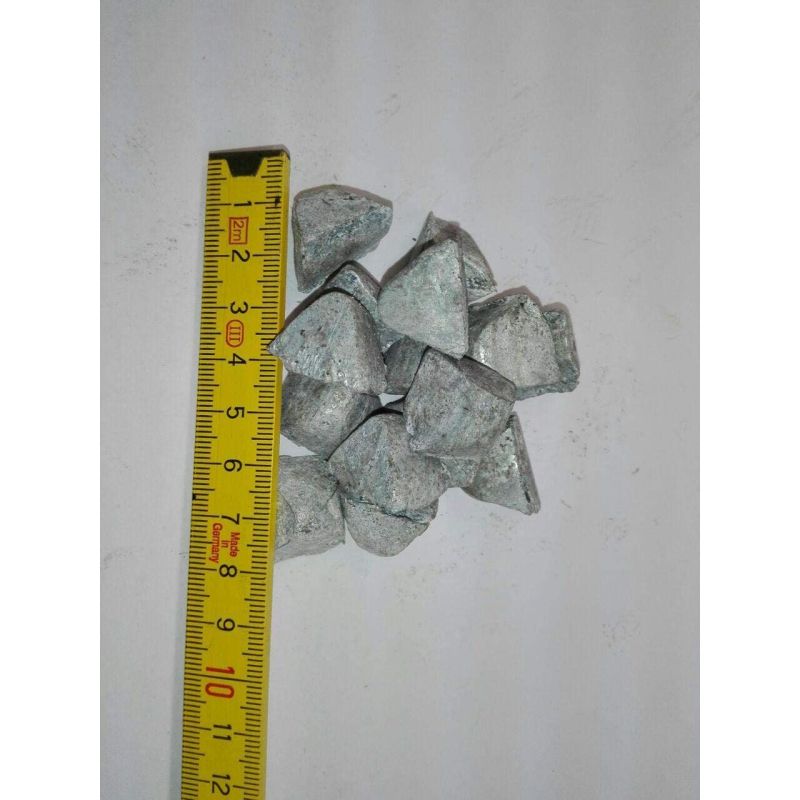 Zink Zn renhed 99,99% rå zink rent metalelement 30 pyramider 10gr-5kg