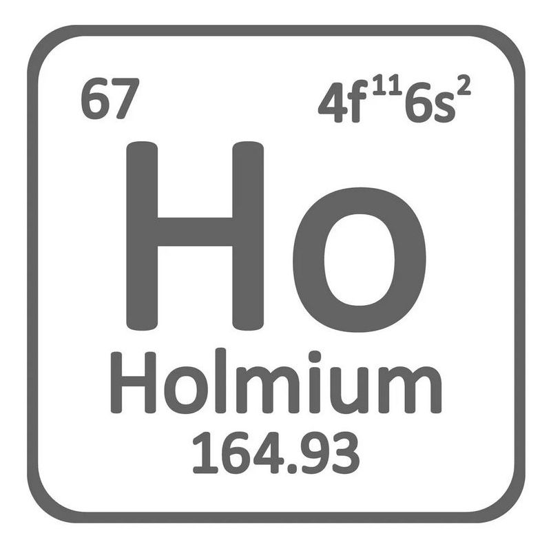 Holmium 99,9% element Ho 67 ren 99,99 Sjældne metaller 1gr-5 kg