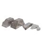 Babbitt bærende metal wm80 hvidt metal kugleleje støbebar 5gr-2kg