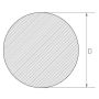 Magnesium az31b legering rundstang Ø2-100mm renhed 95% renhed min. stang os m11311