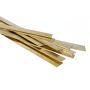 Messingplade metalbånd flad stang 30x2mm-90x6mm strimler skåret til størrelse