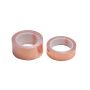 Klæbebånd Folie Kobber 0,025x5mm - 0,07x50mm Selvklæbende Afskærmningstape Anti-Snail 1-25 Meter