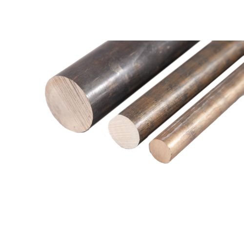 Bronzestang 13-51mm Rg7 Rund stang 2.1090 CuSn7ZnPb CC493K