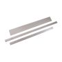 Titanium metalplader Grade 2 flad stang 30x2mm-90x6mm strimler skåret efter mål