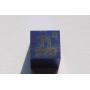Titanium Ti anodiseret blå metal terning 10x10mm poleret 99,5% renhed Titanium terning