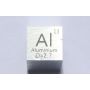 Aluminium Al metal terning 10x10mm poleret 99,99% renhed terning