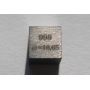 Tantal Ta metal terning 10x10mm poleret 99,9% renhed terning