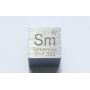 Samarium Sm metal terning 10x10mm poleret 99,95% renhed terning