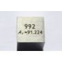 Zirkonium Zr metal terning 10x10mm poleret 99,2% renhed terning