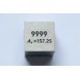 Gadolinium Gd metal terning 10x10mm poleret 99,99% renhed terning
