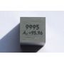 Molybdæn Mo metal terning 10x10mm poleret 99,95% renhed terning