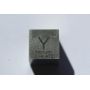 Yttrium Y metal terning 10x10mm poleret 99,9% renhed terning