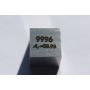 Cobalt Co metal terning 10x10mm poleret 99,96% renhed terning