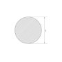 Zirkonium metal rund stang 99,2% fra Ø 0,8mm til 40mm stang Zr