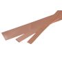 Strimler af kobberplade 2.0090 Flad stang 0,5x20mm-6x90mm Strimler i tilskåret størrelse 0,5-1 meter